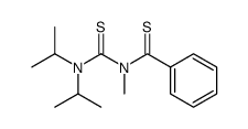 1,1-Diisopropyl-3-methyl-3-thiobenzoyl-thiourea Structure