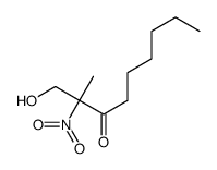 1-hydroxy-2-methyl-2-nitrononan-3-one Structure