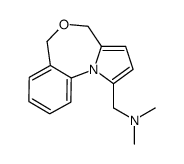 1-(4,6-dihydropyrrolo[1,2-a][4,1]benzoxazepin-1-yl)-N,N-dimethylmethanamine结构式