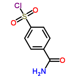 4-(Chlorosulfonyl)benzamide structure