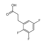 3-(2,3,5-三氟苯基)丙酸结构式