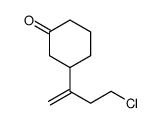 3-(4-chlorobut-1-en-2-yl)cyclohexan-1-one Structure