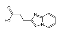 3-(IMIDAZO[1,2-A]PYRIDIN-2-YL)PROPANOIC ACID structure