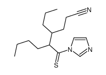 5-(imidazole-1-carbothioyl)-4-propylnonanenitrile Structure