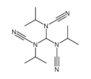 bis[cyano(propan-2-yl)amino]methyl-propan-2-ylcyanamide Structure