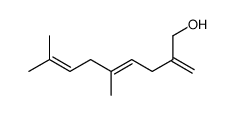 5,8-dimethyl-2-methylidenenona-4,7-dien-1-ol结构式