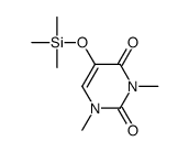 1,3-dimethyl-5-trimethylsilyloxypyrimidine-2,4-dione结构式