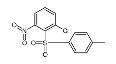 1-chloro-2-(4-methylphenyl)sulfonyl-3-nitrobenzene Structure