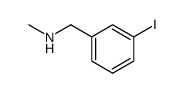 (3-Iodo-benzyl)-methyl-amine Structure