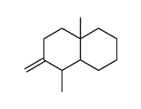 5,8a-dimethyl-6-methylidene-1,2,3,4,4a,5,7,8-octahydronaphthalene结构式