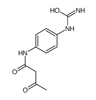 N-[4-(carbamoylamino)phenyl]-3-oxobutanamide结构式