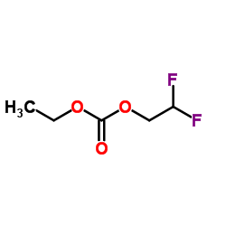 2,2-Difluoroethyl ethyl carbonate结构式