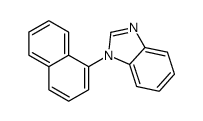 1-naphthalen-1-ylbenzimidazole结构式