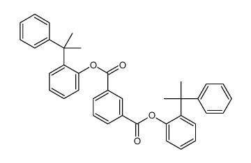 bis[(1-methyl-1-phenylethyl)phenyl] isophthalate Structure