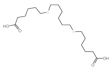 Hexanoic acid,6,6'-(hexamethylenedithio)di- (6CI,7CI) structure