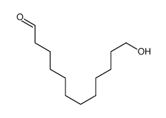 12-hydroxydodecanal Structure