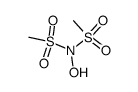 N,N-Bis(methylsulfonyl)hydroxylamin Structure