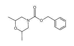 benzyl 2,6-dimethylmorpholine-4-carboxylate Structure