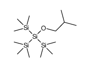 isobutyloxy-[tris(trimethylsilyl)silane]结构式