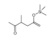 3-methyl-5-((trimethylsilyl)oxy)hex-5-en-2-one Structure