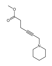 6-piperidino-hex-4-ynoic acid methyl ester Structure