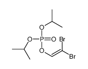 2,2-dibromoethenyl dipropan-2-yl phosphate结构式