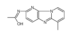 N-acetyl-2-amino-6-methyldipyrido(1,2-a-3',2'-d)imidazole结构式