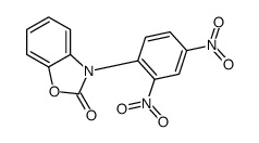 3-(2,4-dinitrophenyl)-1,3-benzoxazol-2-one Structure