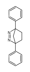 1,4-diphenyl-2,3-diazabicyclo[2.2.1]hept-2-ene Structure