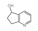 6,7-Dihydro-5H-cyclopenta[b]pyridin-5-ol Structure