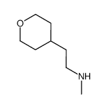 methyl-[2-(tetrahydropyran-4-yl)ethyl]amine Structure