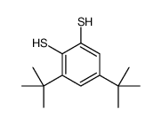 3,5-ditert-butylbenzene-1,2-dithiol结构式