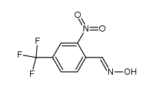 4-(trifluoromethyl)-2-nitrobenzaldehyde oxime Structure