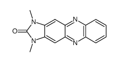 1,3-dimethyl-1,3-dihydro-imidazo[4,5-b]phenazin-2-one Structure