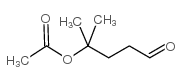 4-ACETOXY-4-METHYL-1-PENTANAL Structure