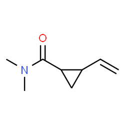 Cyclopropanecarboxamide, 2-ethenyl-N,N-dimethyl- (9CI) Structure