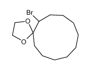 6-bromo-1,4-dioxaspiro[4.10]pentadecane Structure