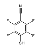 2,3,5,6-tetrafluoro-4-sulfanylbenzonitrile Structure