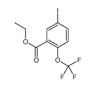 Ethyl 5-iodo-2-(trifluoromethoxy)benzoate Structure