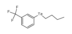 n-butyl(3-(trifluoromethyl)phenyl)tellane结构式