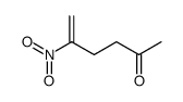 5-Hexen-2-one, 5-nitro- (9CI) structure