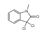 3,3-dichloro-1-methyloxindole结构式