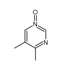 Pyrimidine, 4,5-dimethyl-, 1-oxide (9CI) Structure