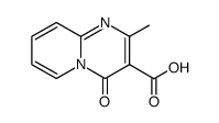2-甲基-4-氧亚基-4H-吡啶并[1,2-a]嘧啶-3-羧酸结构式