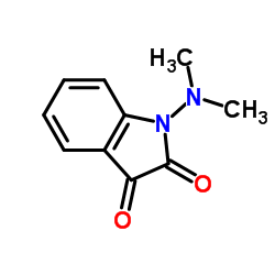 1-(Dimethylamino)-1H-indole-2,3-dione结构式
