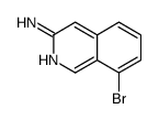 8-bromoisoquinolin-3-amine structure