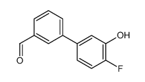 3-(4-fluoro-3-hydroxyphenyl)benzaldehyde结构式