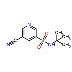 N-(tert-butyl)-5-cyanopyridine-3-sulfonamide picture