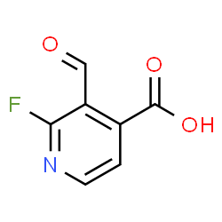 2-Fluoro-3-formylisonicotinic acid picture