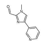 1-methyl-4-pyridin-3-yl-1H-imidazole-2-carbaldehyde Structure